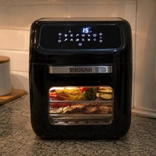 Suggar Fritadeira Air Fryer Oven 12 Litros 110v Ft1201pt