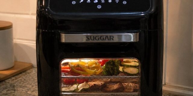 Suggar Fritadeira Air Fryer Oven 12 Litros 110v Ft1201pt