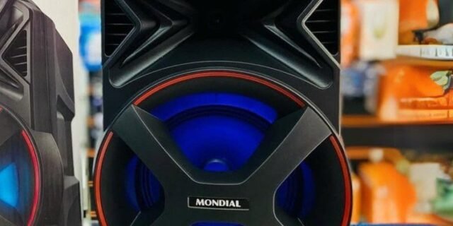 Mondial Caixa Amplificada Connect Partyplus, Preto, 250w Rms, Bivolt – Cm-250