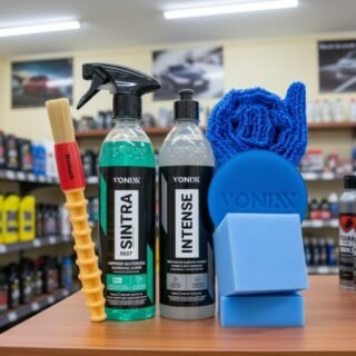 Kit de Limpeza e Recuperação de Plasticos Internos e Externos do Carro – VONIXX