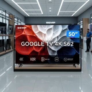 Smart TV 50″ SEMP 4K UHD LED 50S62 Google TV AiPQ Google Assistente 3 HDMI