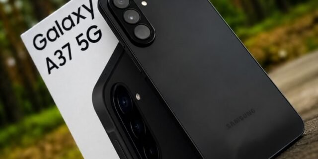 Smartphone Samsung Galaxy A37 5G, 256GB, 4GB, 50MP Tela 6.7″