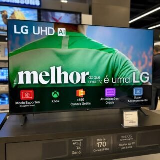 Smart TV LG UHD AI UA75 50″ polegadas