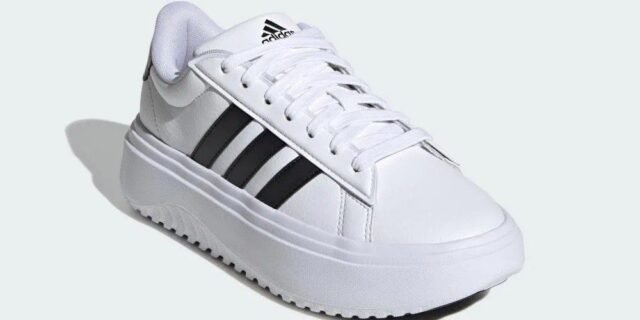 Tênis Plataforma Grand Court adidas