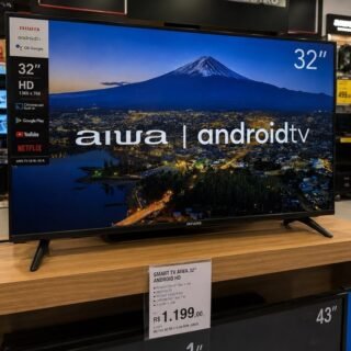 Smart TV AIWA 32” Android HD Borda Ultrafina