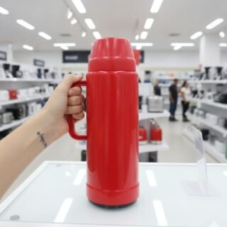 Mor – Garrafa Térmica Use 1 Litro Vermelha