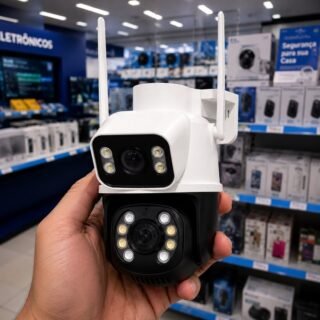 Câmera De Segurança Wifi Icsee Externa Mini Dome Full Hd Infravermelho Prova D’água Kateluo