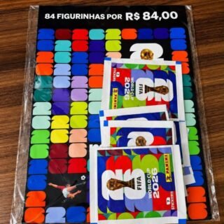 Blister com 12 pacotes de figurinhas