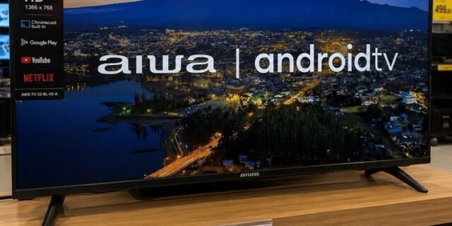 Smart TV AIWA 32” Android HD Borda Ultrafina
