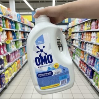 Omo Sabão Líquido Omo Puro Cuidado 5l