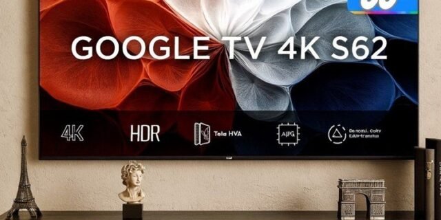 SEMP, Smart TV 4K UHD, 55“, Google TV, Google Assistente, Comando por Voz, Googlecast Integrado, Design Sem Bordas, Dolby Audio, 55S62