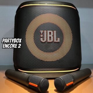 Caixa De Som Partybox Encore 2 Com Microfone Jbl