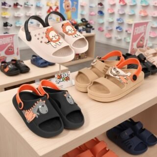 Kit 3 Pares Papete Infantil Menino Nuvem Sandália Conforto