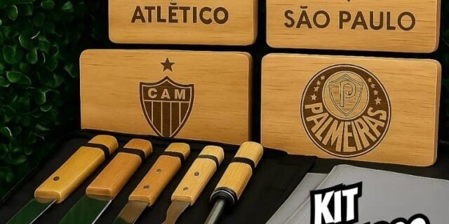 Kit Churrasco Personalizado – 8 Peças