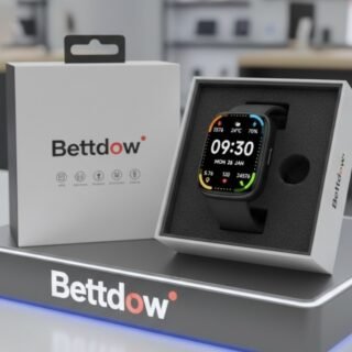 Bettdow Smartwatch, Relogio Smartwatch Com Ecrã Tátil E Alexa, À Prova D’água Ip68, Relogio Feminino E Masculino, Com 100+ Modo Esportivo E Recebimento De Notificações(preto)