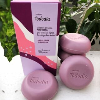 Sabonete Natura Ameixa E Flor Baunilha Tododia 5 Unid De 90g cada