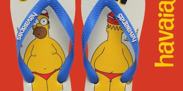 Chinelo Havaianas Top The Simpsons Masculino E Feminino