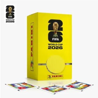 Box com 100 Envelopes Figurinhas da Copa Panini Único