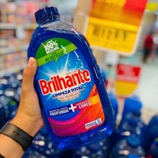 Brilhante Limpeza Total – Lava Roupas Líquido 3L