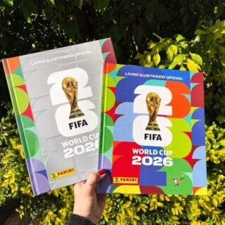 Copa do Mundo 2026 Álbum de Figurinhas Capa Dura FIFA WORLD CUP 2026