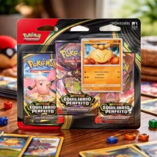 Cartas Pokémon Equilíbrio Perfeito Makuhita 19 Cards Copag