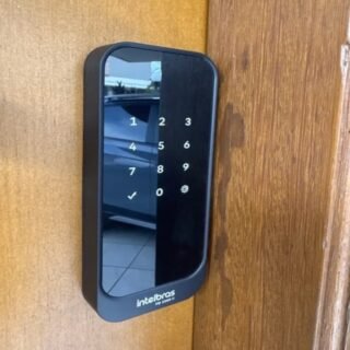 Fechadura Digital De Sobrepor Fd 1000 D Preta Intelbras