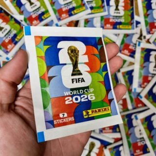 Blister com 12 Pacotes de Figurinhas Copa do Mundo FIFA 2026 EUA Pré-Venda