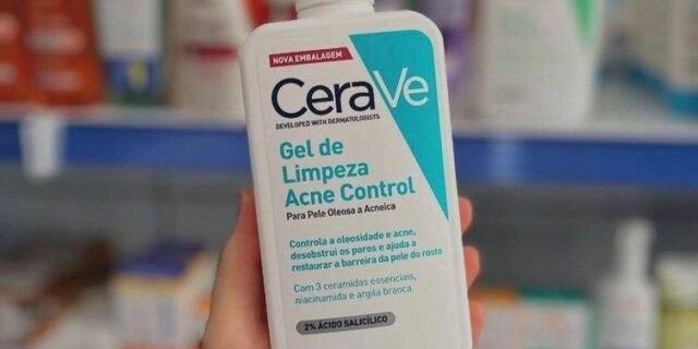 Gel de Limpeza para Pele Oleosa e Acneica Acne Control CeraVe 340g