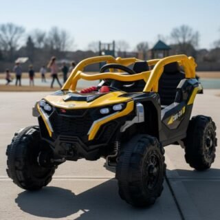 Carro Elétrico Jipe UTV Max 12V Som Luz de Led Controle Remoto