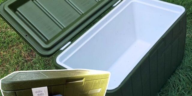 Caixa Térmica 48 QT (45,4 L) Verde Militar