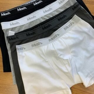 Kit 4 Cuecas Boxer Mash Algodão Box Cotton Atacado Original