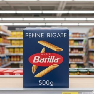 Barilla Macarrão Grano Duro Penne Rigate 500G