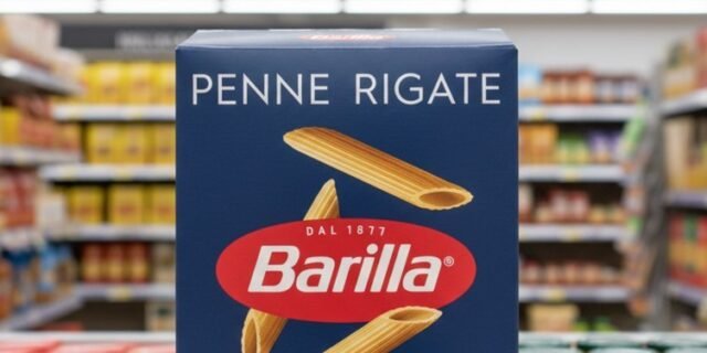 Barilla Macarrão Grano Duro Penne Rigate 500G