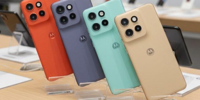 Smartphone Motorola Edge 60 Neo 5G – 256GB 24GB (12GB RAM + 12GB Ram Boost) 50MP Sony Camera Moto AI e tela 1.5K Super HD – Menta