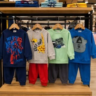Kit Inverno 8 Peças Meninos Moletom Promoção Infantil 1 Ao 8