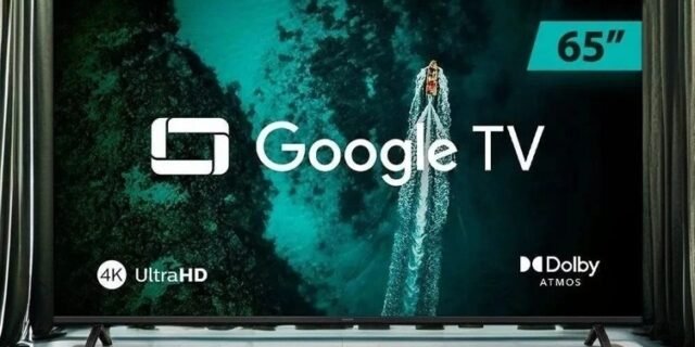 Smart Tv 65″ 4k Philips 65pug7419/78 Google Tv Comando De Voz Dolby Atmos