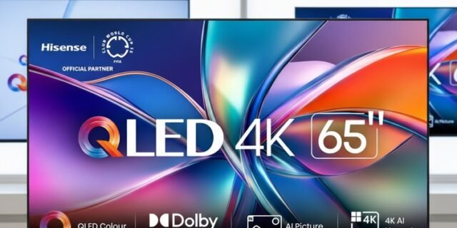 Smart Tv 65 4k Uhd Qled 65q6qv 65q6qv Hdr10 Dolby Hisense