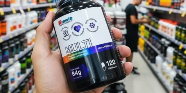 Multivitamínico 120 Cáps. Growth Supplements
