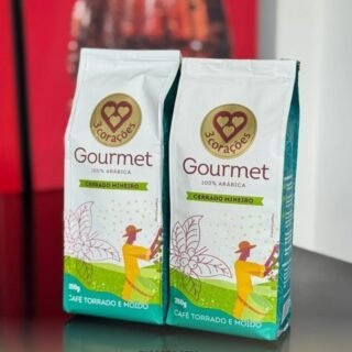 3 Corações Café Torrado e Moído Gourmet Mogiana Paulista, 250G