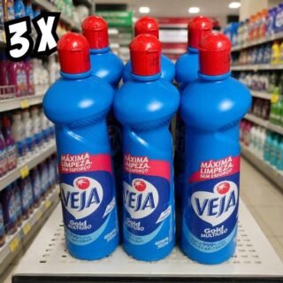 Veja Gold Original – Limpador Multiuso, 3 Unidades De 500ml