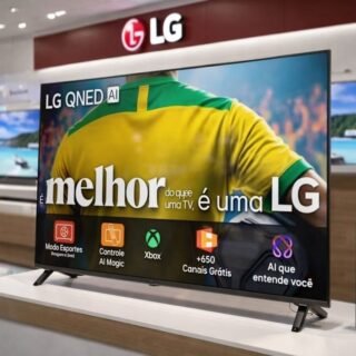Smart Tv 55″ Lg 4k Ultra Hd Qned 55qned73asa Webos 2025