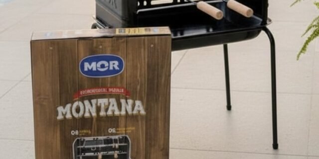 Churrasqueira Móvel Mor Montana 3005 54cmx35cmx64cm