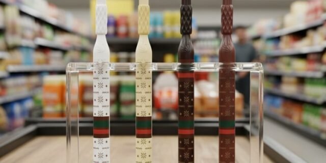 OralGos Escova de Dente 3 Lados, Kit com 4 Unidades
