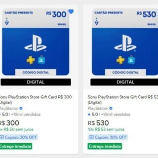 30% OFF EM GIFT CARDS – UBER E MUITOS OUTROS