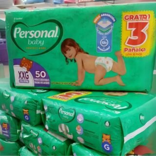 Personal Fralda Soft & Protect Hiper Xxg, 50 Unidades