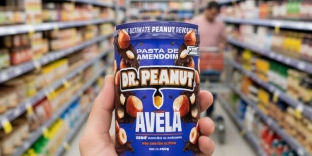 Dr. Peanut Pasta De Amendoim Avelã 250g – Com Whey Protein