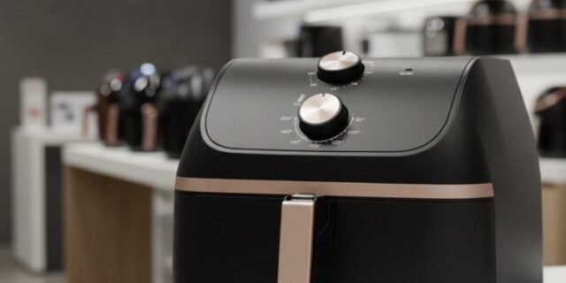 Wap Fritadeira Air Fryer Mega Family 9 Litros Com Cesto Amplo E Circulação De Ar 360°, Timer Sonoro 1900w 127v