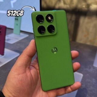 Smartphone Motorola Edge 60 5g – 512gb 24gb (12gb Ram+12gb Ram Boost) Tela Quad-curve Moto Ai 50mp Sony Camera Ultrarresistencia Militar Ip68 + Ip69 – Verde