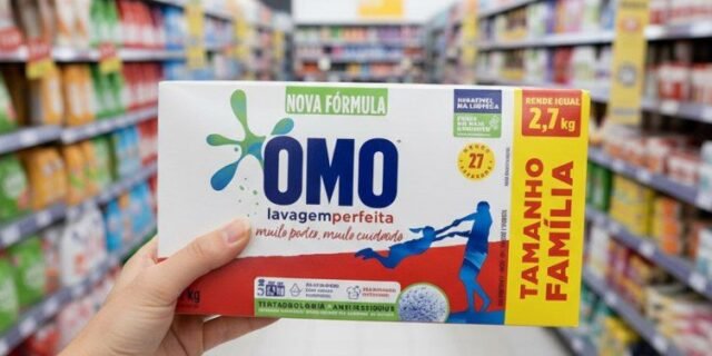 Omo Sabão Em Pó Lavagem Perfeita 2.2kg