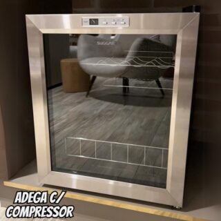 Suggar Adega Lyon 13 Garrafas Compressor 110v Ad1511ix